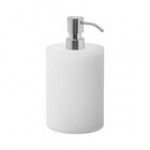 room360 Nassau 28 oz. Nutmeg Soap Dispenser with Mirrored Stainless Pump Top - 6/Case room360 Nassau 28 oz. Nutmeg Soap Dispenser with Mirrored Stainless Pump Top - 6/Case