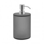 room360 Nassau 28 oz. Nutmeg Soap Dispenser with Mirrored Stainless Pump Top - 6/Case room360 Nassau 28 oz. Nutmeg Soap Dispenser with Mirrored Stainless Pump Top - 6/Case