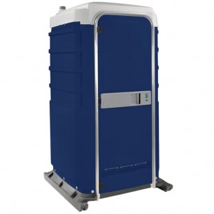 PolyJohn FS3-1016 Fleet Dark Blue Premium Portable Restroom - Assembled PolyJohn FS3-1016 Fleet Dark Blue Premium Portable Restroom - Assembled