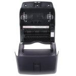 San Jamar T8490TBK Smart Essence Oceans Hands Free Paper Towel Dispenser - Black Pearl