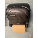 San Jamar T8490TBK Smart Essence Oceans Hands Free Paper Towel Dispenser - Black Pearl