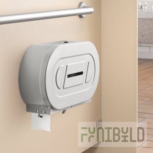 Bobrick B-2892 ClassicSeries Surface Mounted Twin Jumbo Roll Toilet Tissue Dispenser