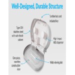 Bobrick B-2892 ClassicSeries Surface Mounted Twin Jumbo Roll Toilet Tissue Dispenser