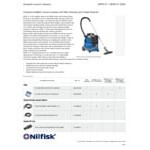 Nilfisk AERO 21-01 PC INOX 5 Gallon Stainless Steel Wet / Dry Vacuum with Tool Kit - 120V Nilfisk AERO 21-01 PC INOX 5 Gallon Stainless Steel Wet / Dry Vacuum with Tool Kit - 120V