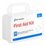 First Aid Only 91407 370-Piece 50-Person First-Aid Kit with QuickTreat BZK Dispenser Case - 6/Case
