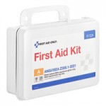 First Aid Only 91407 370-Piece 50-Person First-Aid Kit with QuickTreat BZK Dispenser Case - 6/Case