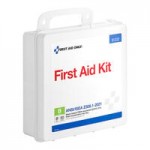 First Aid Only 91407 370-Piece 50-Person First-Aid Kit with QuickTreat BZK Dispenser Case - 6/Case