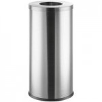 Lancaster Table & Seating 23 Gallon Black Perforated Powder-Coated Metal Round Decorative Trash Can Lancaster Table & Seating 23 Gallon Black Perforated Powder-Coated Metal Round Decorative Trash Can