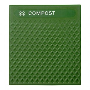 Rubbermaid® 2182673 Green Resin Medium 