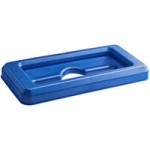 Toter SL023-00705 Slimline 23 Gallon Blue Trash Can Toter SL023-00705 Slimline 23 Gallon Blue Trash Can