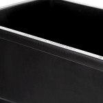 Rubbermaid® 1955959 Slim Jim 64 Qt. / 16 Gallon Black Rectangular Trash Can Rubbermaid® 1955959 Slim Jim 64 Qt. / 16 Gallon Black Rectangular Trash Can