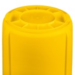 Rubbermaid® FG261000YEL BRUTE 10 Gallon Yellow Round Trash Can