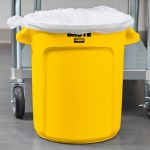 Rubbermaid® FG261000YEL BRUTE 10 Gallon Yellow Round Trash Can