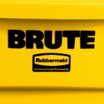 Rubbermaid® FG261000YEL BRUTE 10 Gallon Yellow Round Trash Can