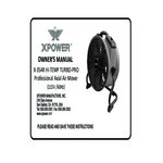 XPOWER X-35AR Variable Speed High Temperature Industrial Axial Fan with Sealed Motor and GFCI Power Outlets - 1/4 hp XPOWER X-35AR Variable Speed High Temperature Industrial Axial Fan with Sealed Motor and GFCI Power Outlets - 1/4 hp