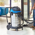 Lavex 21 Gallon Stainless Steel Commercial Wet / Dry Vacuum with Toolkit - 100-120V, 1400W Lavex 21 Gallon Stainless Steel Commercial Wet / Dry Vacuum with Toolkit - 100-120V, 1400W