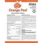 Noble 5 Gallon / 640 oz. Orange Peel Citrus Concentrated Solvent Cleaner Noble 5 Gallon / 640 oz. Orange Peel Citrus Concentrated Solvent Cleaner