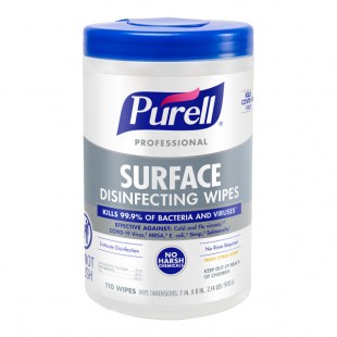 PURELL® 9342-06 Professional Surface Disinfecting Wipes - 660/Case PURELL® 9342-06 Professional Surface Disinfecting Wipes - 660/Case