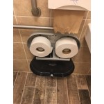 Lavex 2-Ply 1000' Universal Jumbo Toilet Paper Roll with 8 1/2