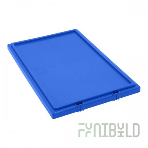Quantum LID241BL Blue Lid for SNT240BL Stack and Nest Tote