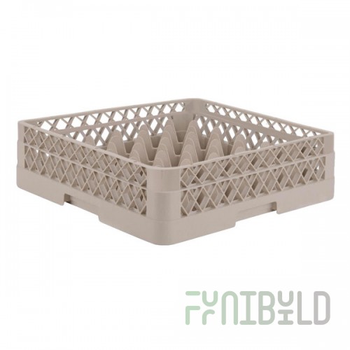 Vollrath TR7A Traex® Full-Size Beige 36-Compartment 4 13/16