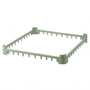 Vollrath 5230410 Light Green Full-Size Open Extender for Vollrath Signature Glass Racks Vollrath 5230410 Light Green Full-Size Open Extender for Vollrath Signature Glass Racks