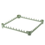 Vollrath 5230410 Light Green Full-Size Open Extender for Vollrath Signature Glass Racks
