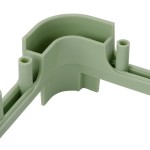 Vollrath 5230410 Light Green Full-Size Open Extender for Vollrath Signature Glass Racks