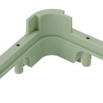 Vollrath 5230410 Light Green Full-Size Open Extender for Vollrath Signature Glass Racks