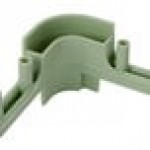Vollrath 5230410 Light Green Full-Size Open Extender for Vollrath Signature Glass Racks