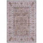 Abani Molana Collection 4' x 6' Beige / Blue Southwestern Diamond Area Rug Abani Molana Collection 4' x 6' Beige / Blue Southwestern Diamond Area Rug