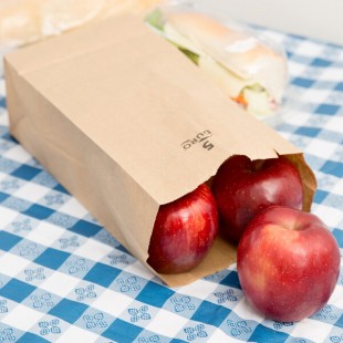 Duro 5 lb. Natural Kraft Paper Bag - 500/Bundle Duro 5 lb. Natural Kraft Paper Bag - 500/Bundle