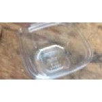 Placon 32 oz. Square Recycled PET Deli Container - 50/Pack Placon 32 oz. Square Recycled PET Deli Container - 50/Pack
