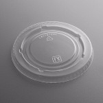 Fabri-Kal LKC12/20F Kal-Clear/Nexclear 9 oz. Clear PET Flat Lid - 1,000/Case Fabri-Kal LKC12/20F Kal-Clear/Nexclear 9 oz. Clear PET Flat Lid - 1,000/Case