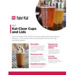 Fabri-Kal LKC12/20F Kal-Clear/Nexclear 9 oz. Clear PET Flat Lid - 1,000/Case Fabri-Kal LKC12/20F Kal-Clear/Nexclear 9 oz. Clear PET Flat Lid - 1,000/Case