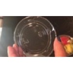 Fabri-Kal LKC12/20F Kal-Clear/Nexclear 9 oz. Clear PET Flat Lid - 1,000/Case Fabri-Kal LKC12/20F Kal-Clear/Nexclear 9 oz. Clear PET Flat Lid - 1,000/Case
