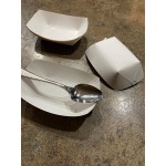 #100 1 lb. Solid Red Paper Food Tray - 250/Pack