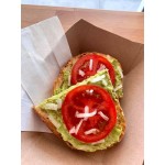 #100 1 lb. Solid Red Paper Food Tray - 250/Pack