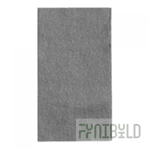 Hoffmaster Linen-Like Natural Onyx 1/6 Fold Guest Towel - 12