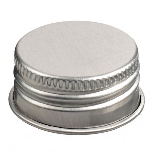 Solia CAP35 Aluminum Cap for 11.8 oz. NUDE Flask - 100/Case Solia CAP35 Aluminum Cap for 11.8 oz. NUDE Flask - 100/Case