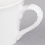 Libbey Slenda 8 oz. Royal Rideau White Porcelain Tall Tea Cup - Sample Libbey Slenda 8 oz. Royal Rideau White Porcelain Tall Tea Cup - Sample