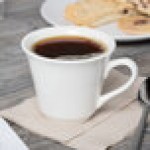 Libbey Slenda 8 oz. Royal Rideau White Porcelain Tall Tea Cup - Sample Libbey Slenda 8 oz. Royal Rideau White Porcelain Tall Tea Cup - Sample