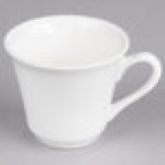 Libbey Slenda 8 oz. Royal Rideau White Porcelain Tall Tea Cup - Sample Libbey Slenda 8 oz. Royal Rideau White Porcelain Tall Tea Cup - Sample