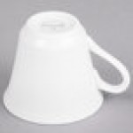 Libbey Slenda 8 oz. Royal Rideau White Porcelain Tall Tea Cup - Sample Libbey Slenda 8 oz. Royal Rideau White Porcelain Tall Tea Cup - Sample