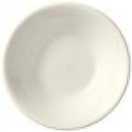 Libbey Porcelana Cream 3.8 oz. Cream White Rolled Edge Porcelain Fruit Bowl - Sample