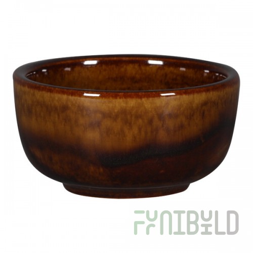 RAK Porcelain Rakstone Ease 3.38 oz. Honey Porcelain Ramekin - 12/Case