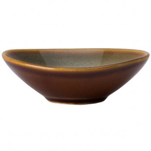 Luzerne Rustic by Oneida 1880 Hospitality L6753066942 2 oz. Sama Porcelain Dish - 120/Case