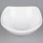 American Metalcraft SQSC20 Squound 2 oz. White Ceramic Sauce Cup - 12/Case