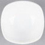 American Metalcraft SQSC20 Squound 2 oz. White Ceramic Sauce Cup - 12/Case