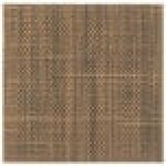Front of the House Metroweave Copper Woven Vinyl Coaster - 12/Pack